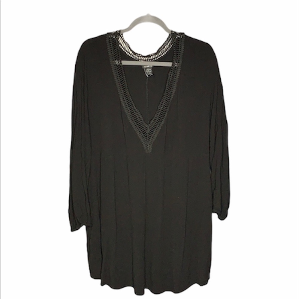 Torrid Black Babydoll‎ Top Size 3